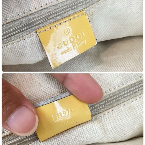 Pre-Owned Gucci GG Canvas Sherry Line Tote Bag 211970 - Picture 12 of 12